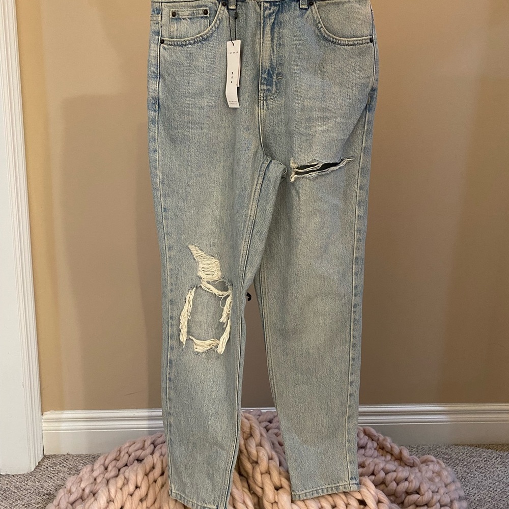 Top Shop Ripped Jeans - Size 6